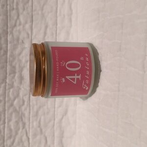 40 and fabulous soy candle